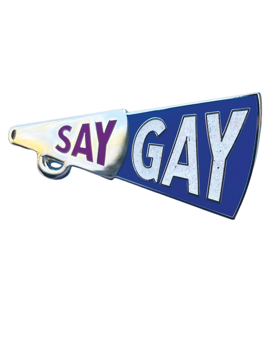 Say Gay Pin Come As You Are