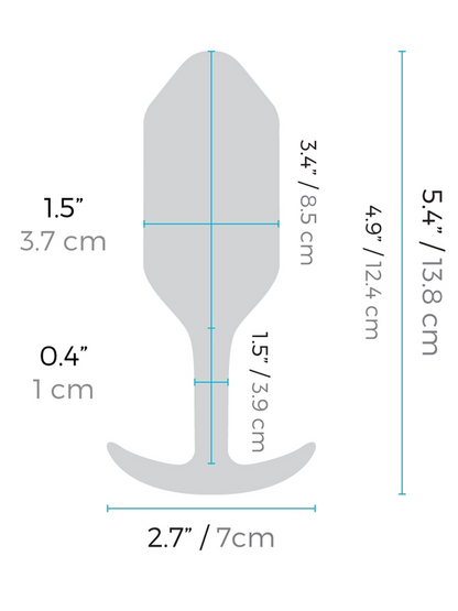 b-Vibe Vibrating Snug Plug 3