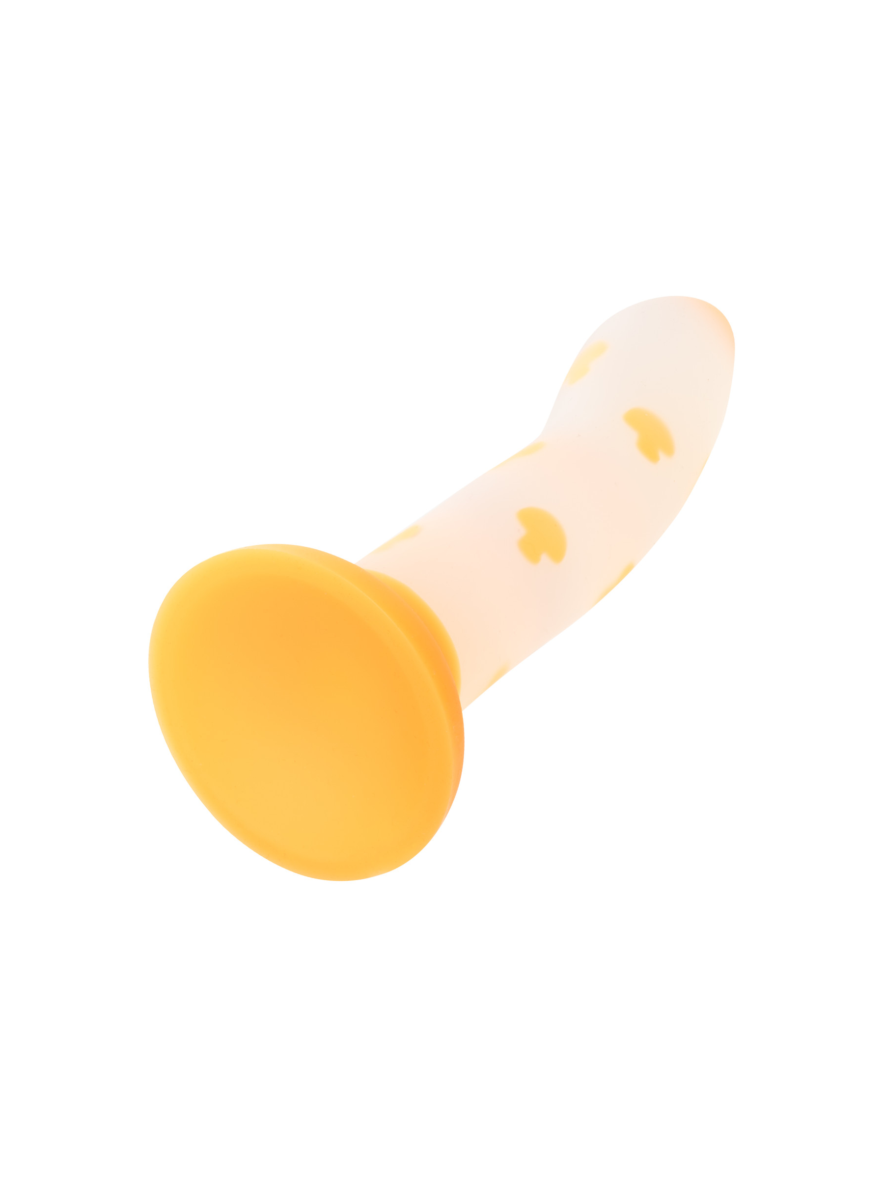 Magic mushroom dildo with suction cup base