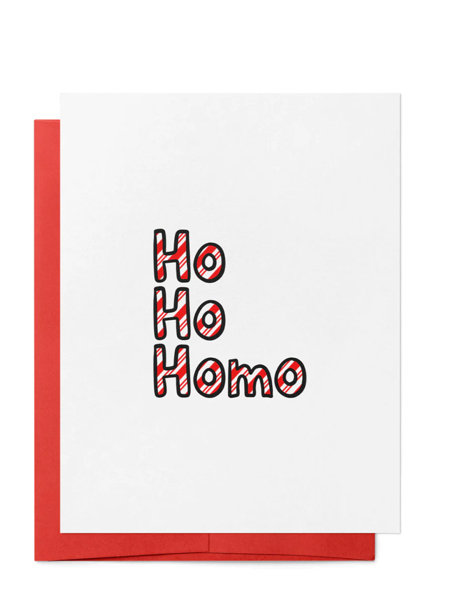 Ho Ho Homo Card