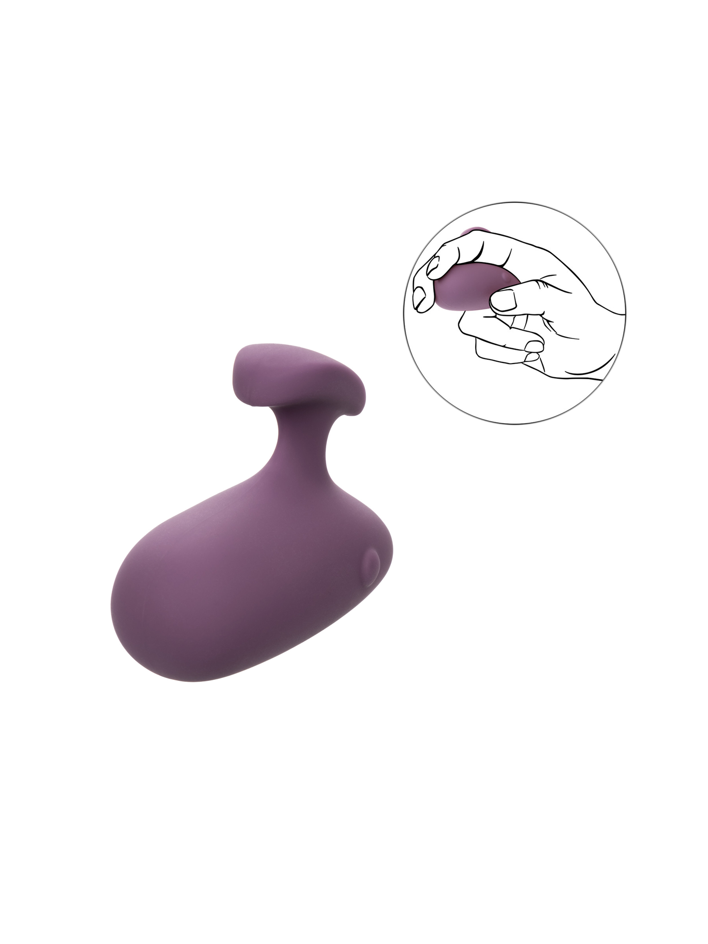 Mod Touch finger vibe looks like a purple submarine or a whale