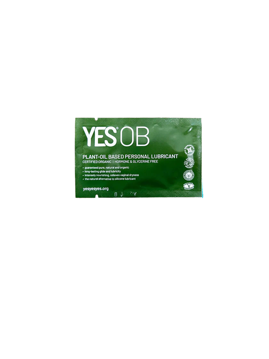 Yes OB Organic Lubricant Pillow Pack