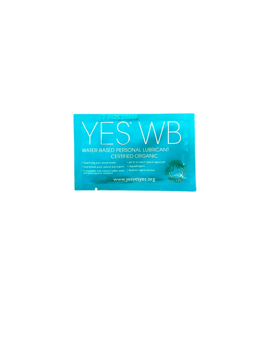 Yes WB Organic Lubricant Pillow Pack