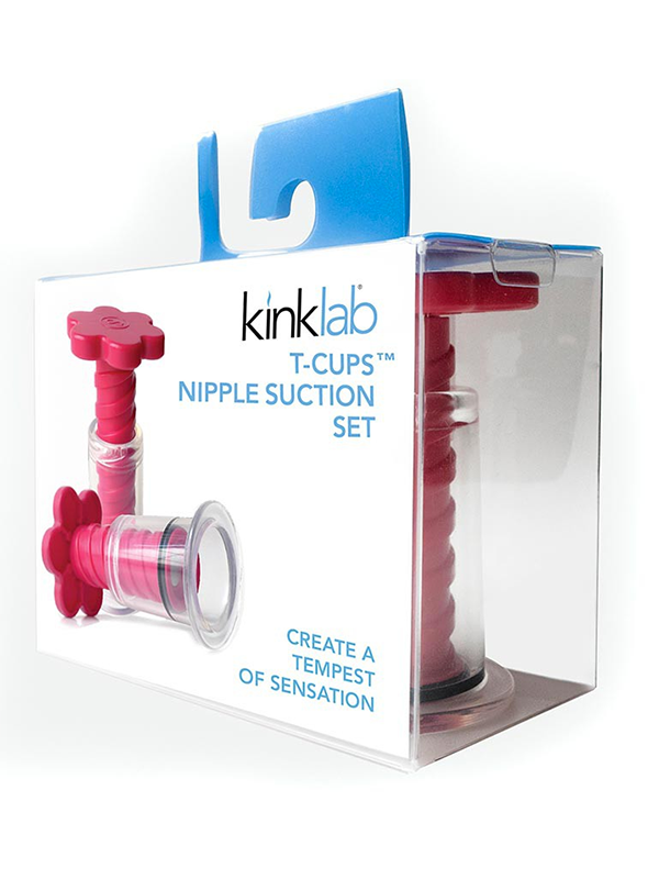 Kinklab T-Cups Nipple Suction Set